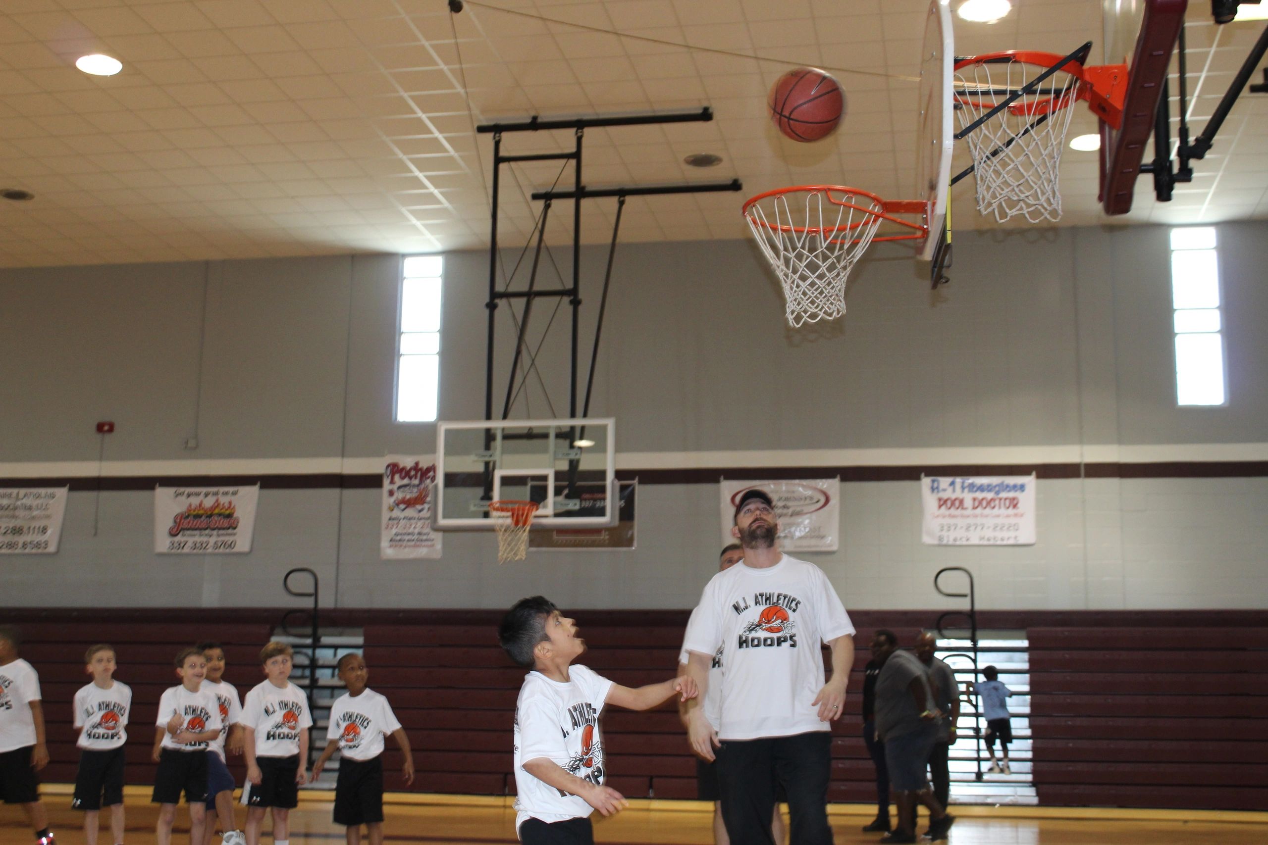 All Athletics Hoops camp session